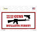Bullets First Novelty Sticker Decal