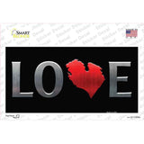 Lower Peninsula Novelty Sticker Decal