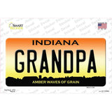 Indiana Grandpa Novelty Sticker Decal