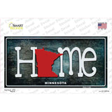 Minnesota Home State Outline Novelty Sticker Decal