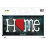 Nevada Home State Outline Novelty Sticker Decal