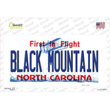 Black Mountain North Carolina Novelty Sticker Decal