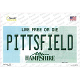 Pittsfield New Hampshire State Novelty Sticker Decal