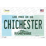 Chichester New Hampshire State Novelty Sticker Decal