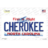 Cherokee North Carolina State Novelty Sticker Decal