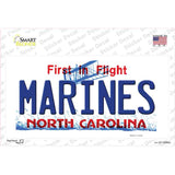 Marines North Carolina State Novelty Sticker Decal
