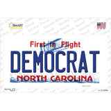 Democrat North Carolina State Novelty Sticker Decal