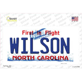 Wilson North Carolina State Novelty Sticker Decal
