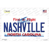 Nashville North Carolina State Novelty Sticker Decal
