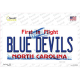 Blue Devils North Carolina State Novelty Sticker Decal