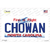 Chowan North Carolina State Novelty Sticker Decal