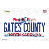 Gates County North Carolina State Novelty Sticker Decal