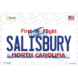 Salisbury North Carolina State Novelty Sticker Decal
