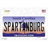 Spartanburg South Carolina State Novelty Sticker Decal