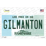 Gilmanton New Hampshire Novelty Sticker Decal
