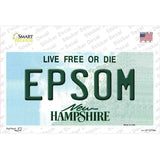 Epsom New Hampshire Novelty Sticker Decal
