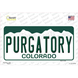 Purgatory Colorado Novelty Sticker Decal