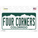 Four Corners Colorado Novelty Sticker Decal