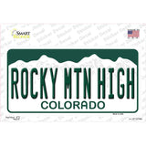 Rocky Mountain High Colorado Novelty Sticker Decal