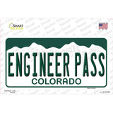 Engineer Pass Colorado Novelty Sticker Decal
