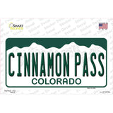 Cinnamon Pass Colorado Novelty Sticker Decal