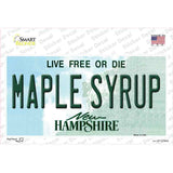 Maple Syrup New Hampshire Novelty Sticker Decal