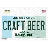 Craft Beer New Hampshire Novelty Sticker Decal