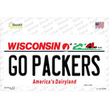 Go Packers Wisconsin Novelty Sticker Decal