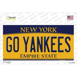 Go Yankees New York Novelty Sticker Decal