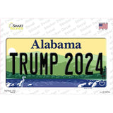 Trump 2024 Alabama Novelty Sticker Decal