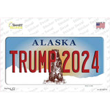 Trump 2024 Alaska Novelty Sticker Decal