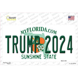 Trump 2024 Florida Novelty Sticker Decal