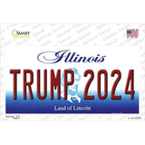 Trump 2024 Illinois Novelty Sticker Decal