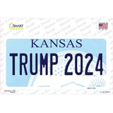 Trump 2024 Kansas Novelty Sticker Decal