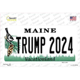 Trump 2024 Maine Novelty Sticker Decal