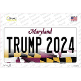 Trump 2024 Maryland Novelty Sticker Decal