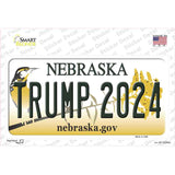 Trump 2024 Nebraska Novelty Sticker Decal