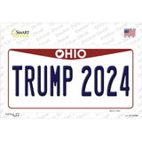 Trump 2024 Ohio Novelty Sticker Decal