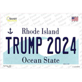 Trump 2024 Rhode Island Novelty Sticker Decal