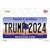 Trump 2024 South Carolina Novelty Sticker Decal