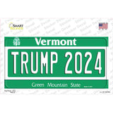 Trump 2024 Vermont Novelty Sticker Decal