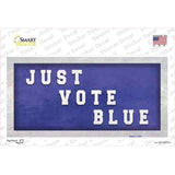 Just Vote Blue Novelty Sticker Decal