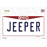 Ohio Jeeper Novelty Sticker Decal