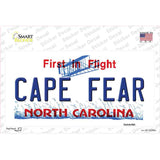 North Carolina Cape Fear Novelty Sticker Decal