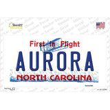 North Carolina Aurora Novelty Sticker Decal