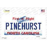 North Carolina Pinehurst Novelty Sticker Decal