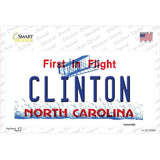 North Carolina Clinton Novelty Sticker Decal