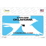 Oklahoma Travel Blank Novelty Sticker Decal