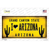 I love Arizona Novelty Sticker Decal