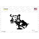 Bull Rider Novelty Sticker Decal